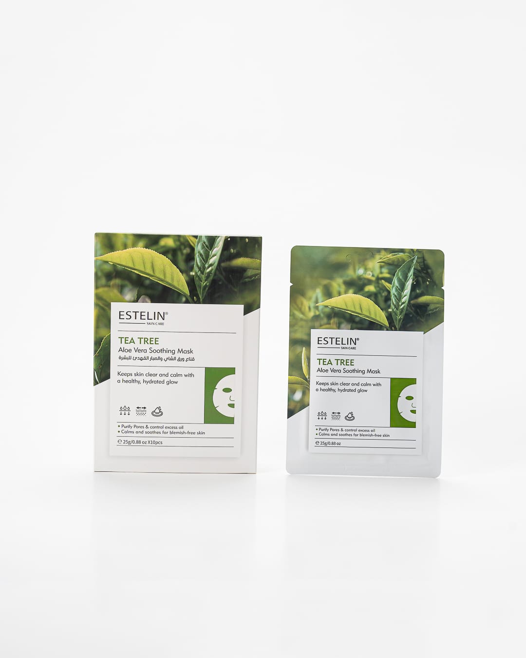 Estelin - Tea Tree & Aloe Vera Soothing Mask — image 1 — Meeshop Pakistan