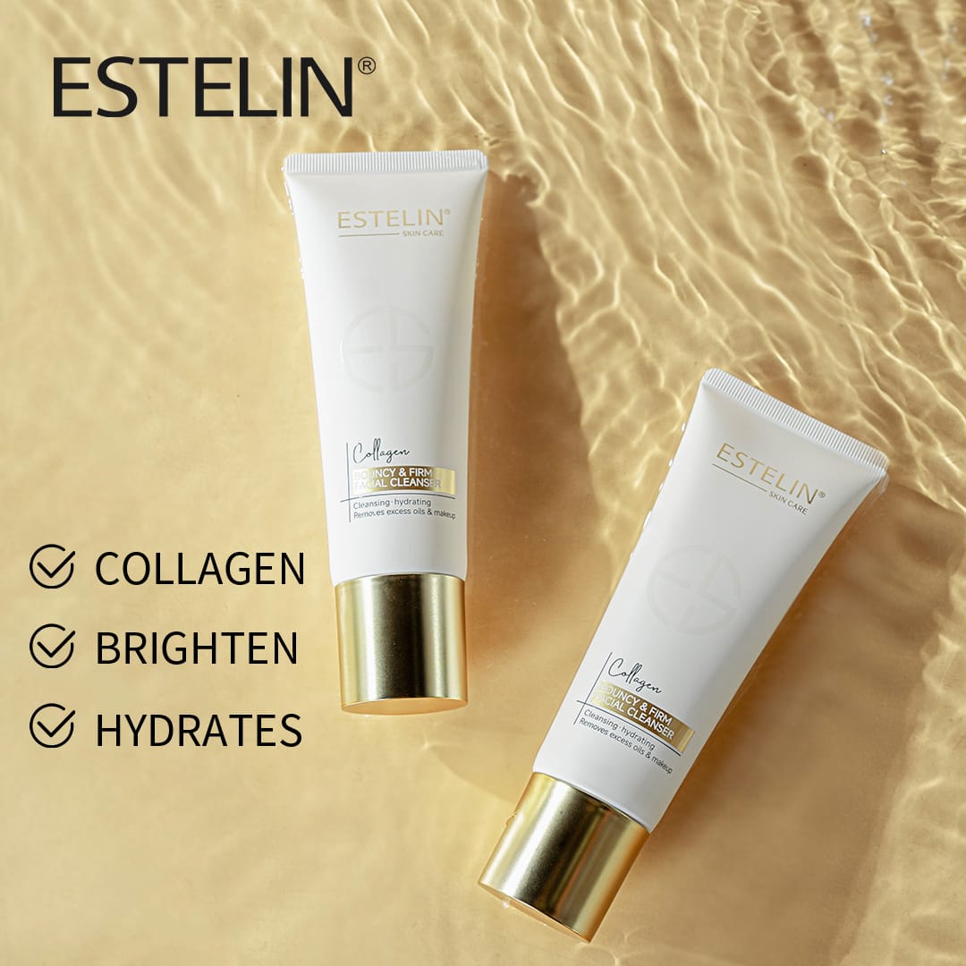 Estelin - Bouncy & Firm Collagen Facial Cleanser- 120g — image 1 — Meeshop Pakistan