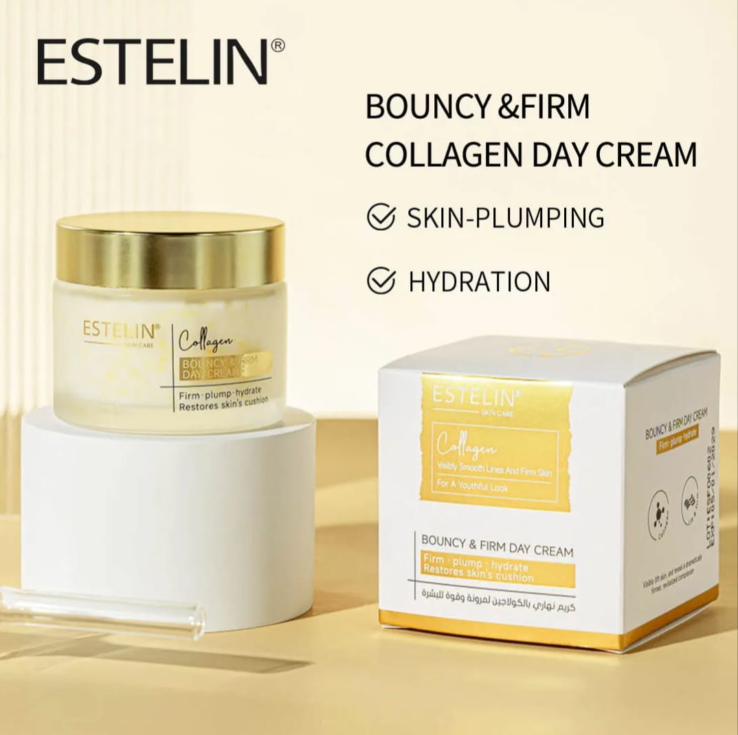 Estelin - Bouncy & Firm Collagen Day Cream - 50g — image 1 — Meeshop Pakistan