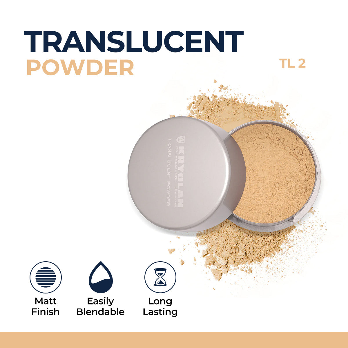 Kryolan - Translucent Powder — image 1 — Meeshop Pakistan
