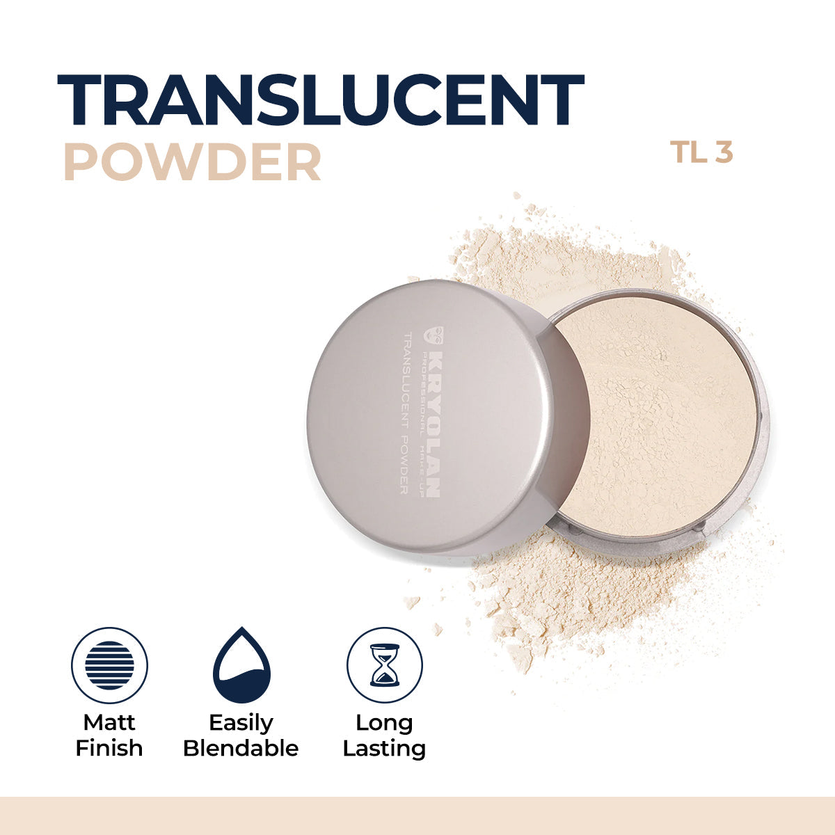 Kryolan - Translucent Powder — image 2 — Meeshop Pakistan