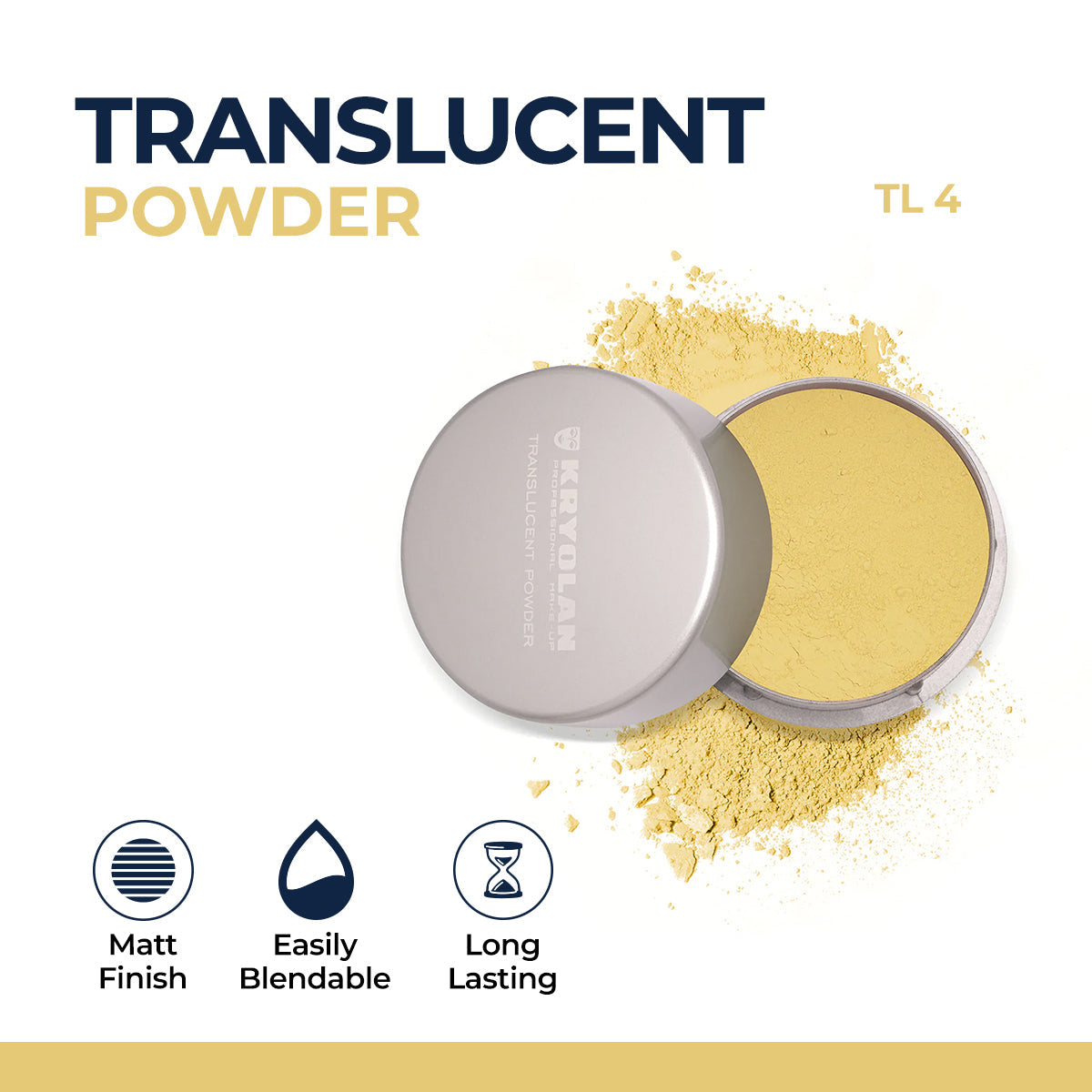 Kryolan - Translucent Powder — image 3 — Meeshop Pakistan