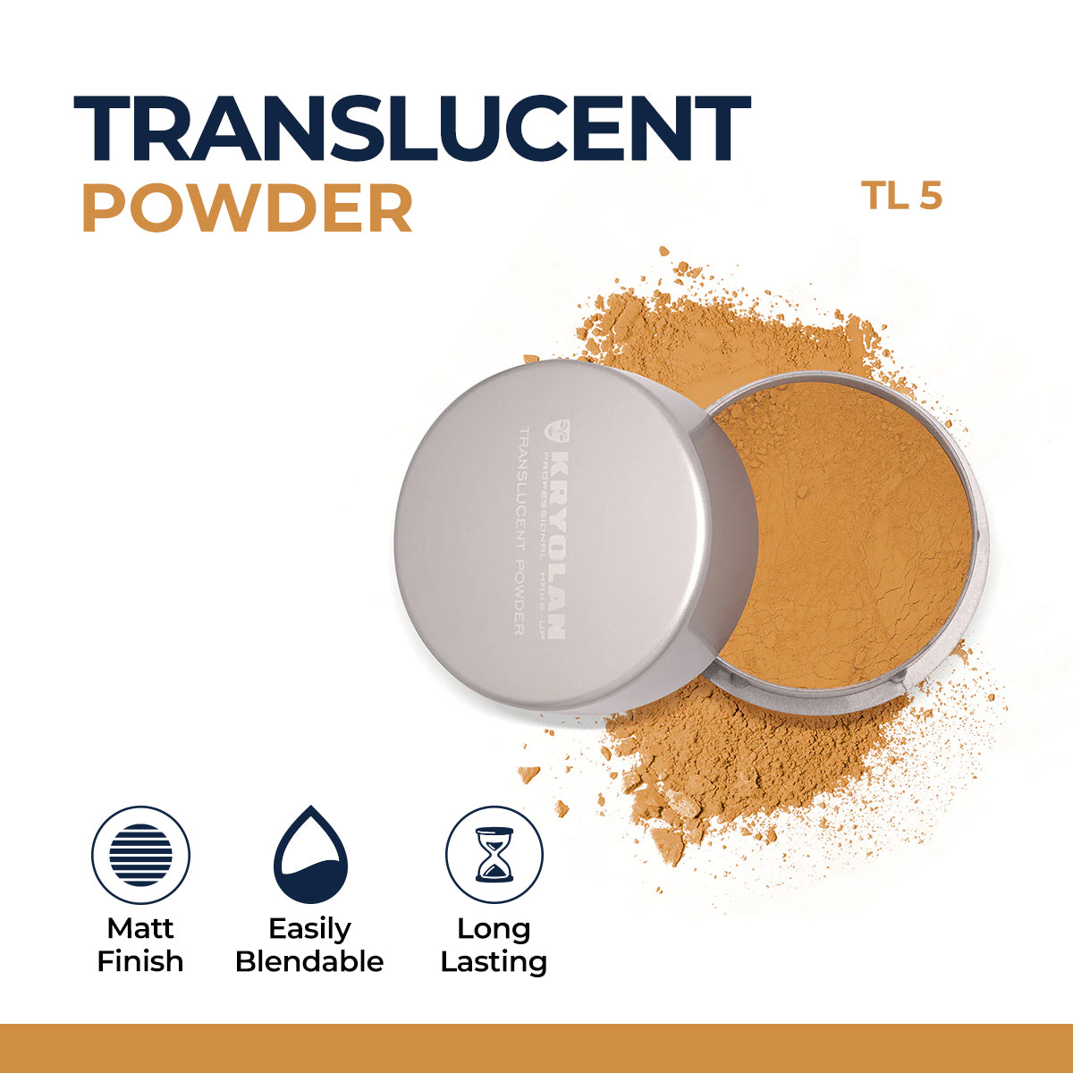 Kryolan - Translucent Powder — image 4 — Meeshop Pakistan