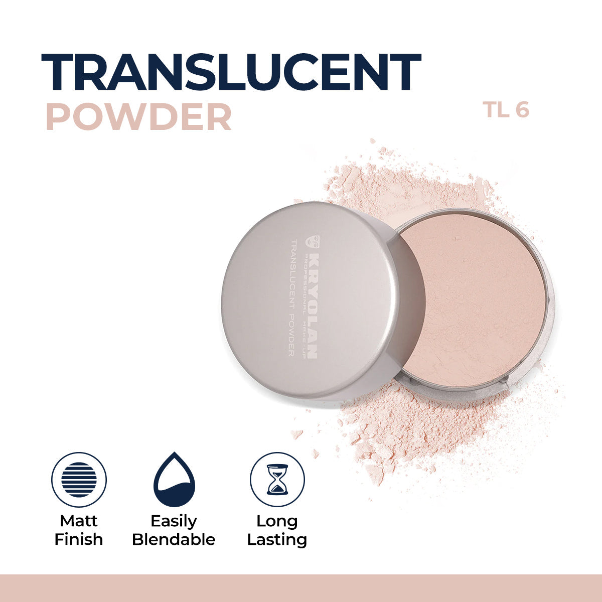 Kryolan - Translucent Powder — image 5 — Meeshop Pakistan