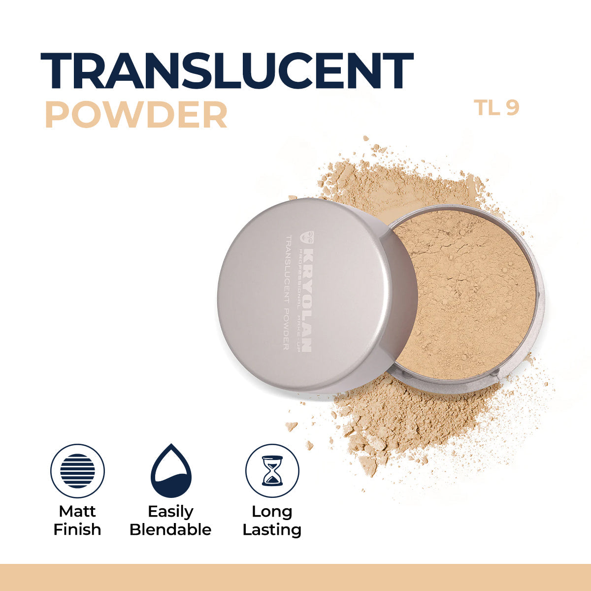 Kryolan - Translucent Powder — image 7 — Meeshop Pakistan
