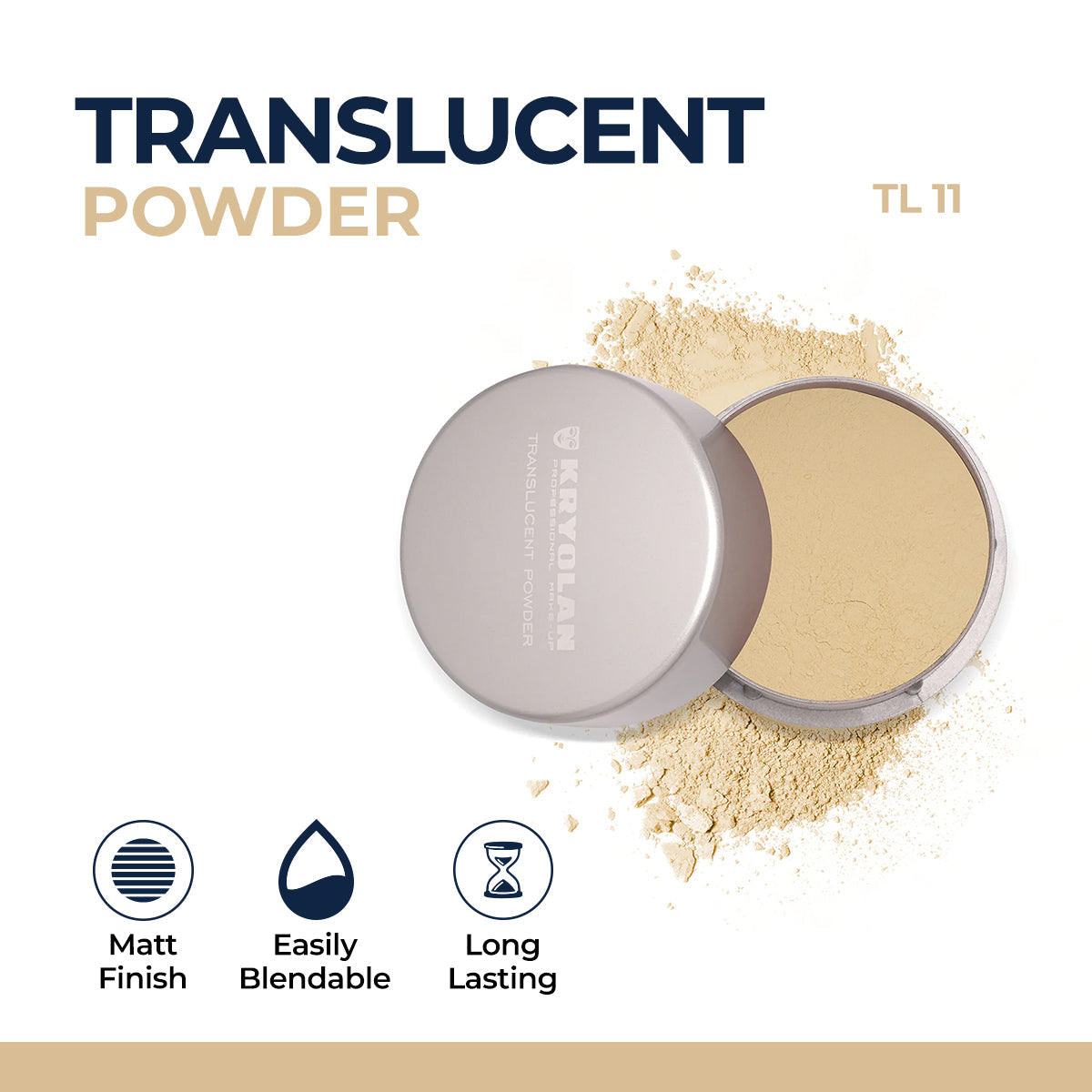 Kryolan - Translucent Powder — image 8 — Meeshop Pakistan