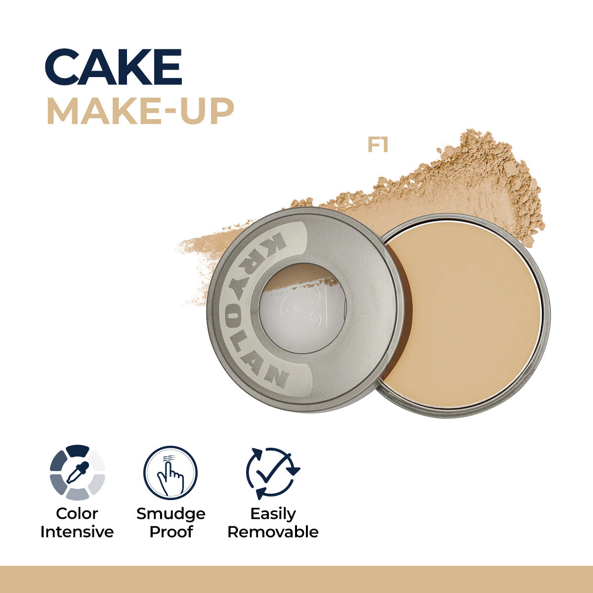 Kryolan - Dry Cake — image 9 — Meeshop Pakistan