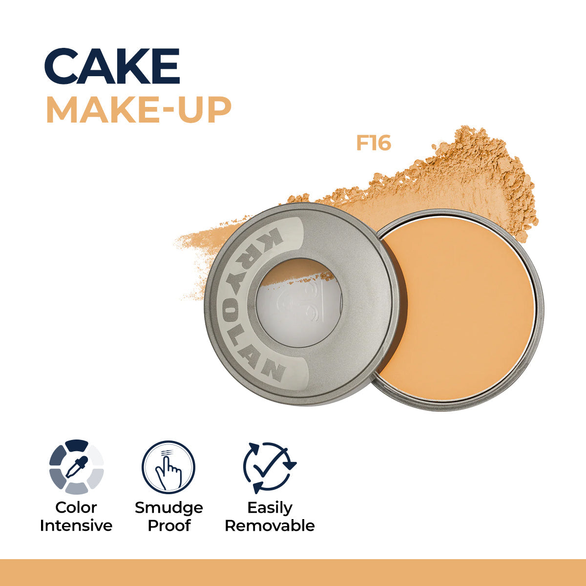 Kryolan - Dry Cake — image 4 — Meeshop Pakistan