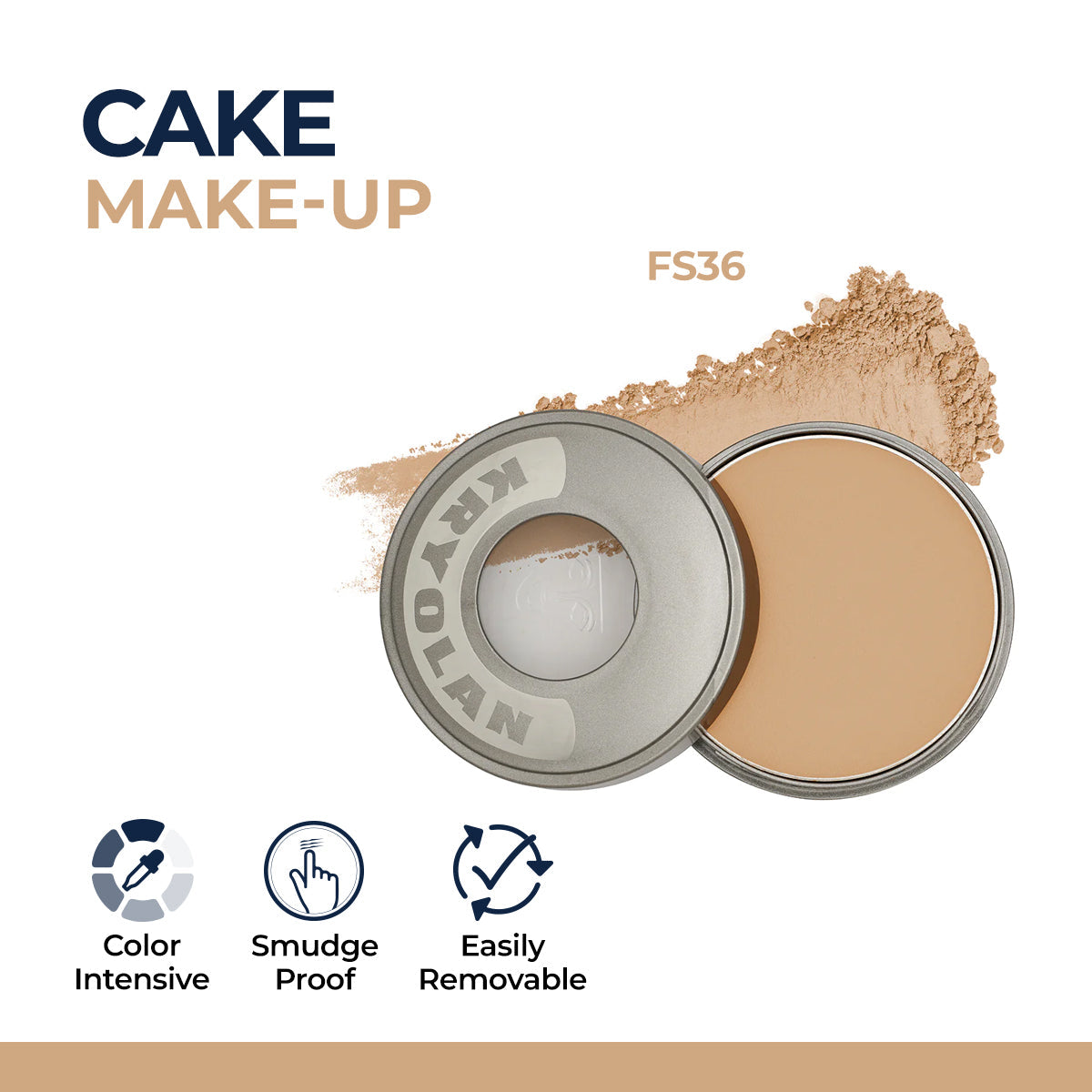 Kryolan - Dry Cake — image 7 — Meeshop Pakistan