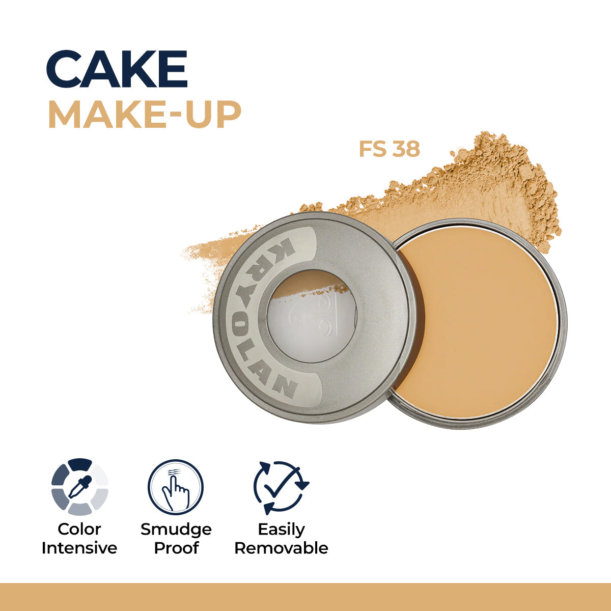Kryolan - Dry Cake — image 5 — Meeshop Pakistan