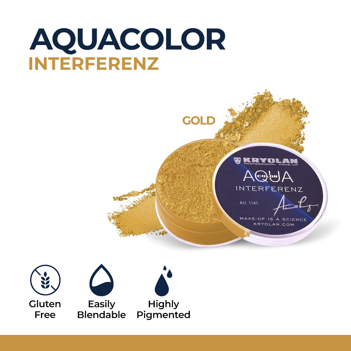 Kryolan - Aquacolor Interferenz — image 16 — Meeshop Pakistan