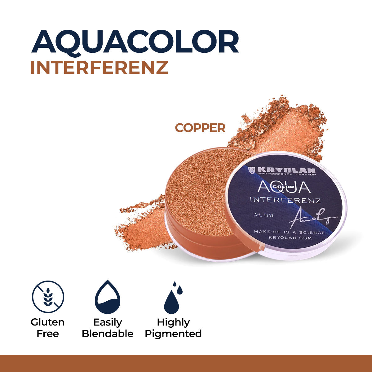 Kryolan - Aquacolor Interferenz — image 19 — Meeshop Pakistan