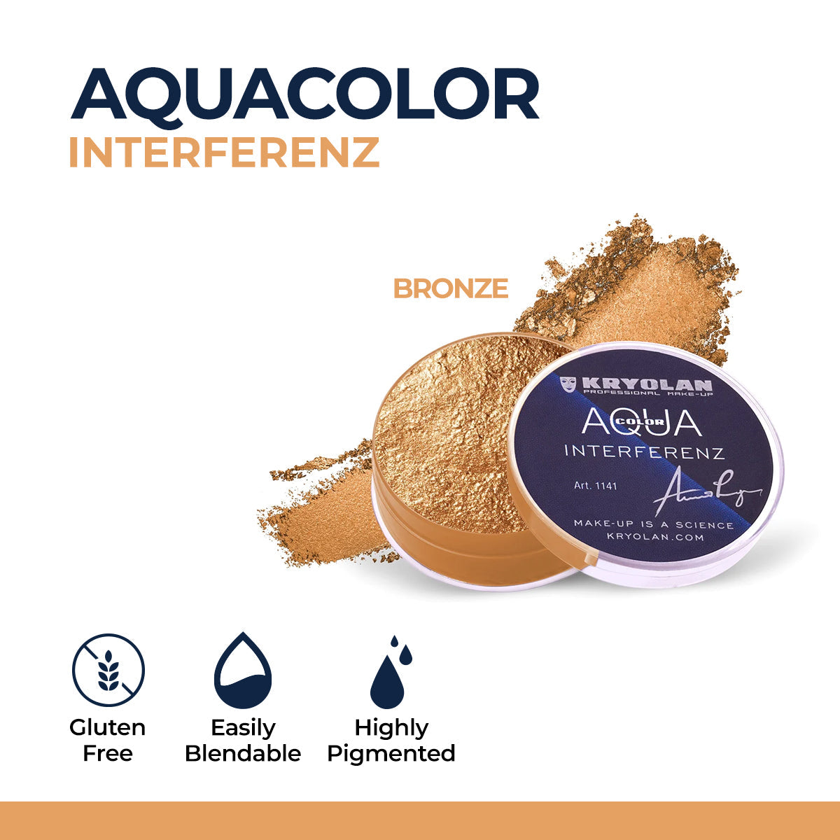 Kryolan - Aquacolor Interferenz — image 18 — Meeshop Pakistan