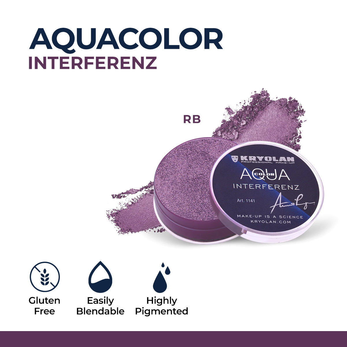 Kryolan - Aquacolor Interferenz — image 12 — Meeshop Pakistan