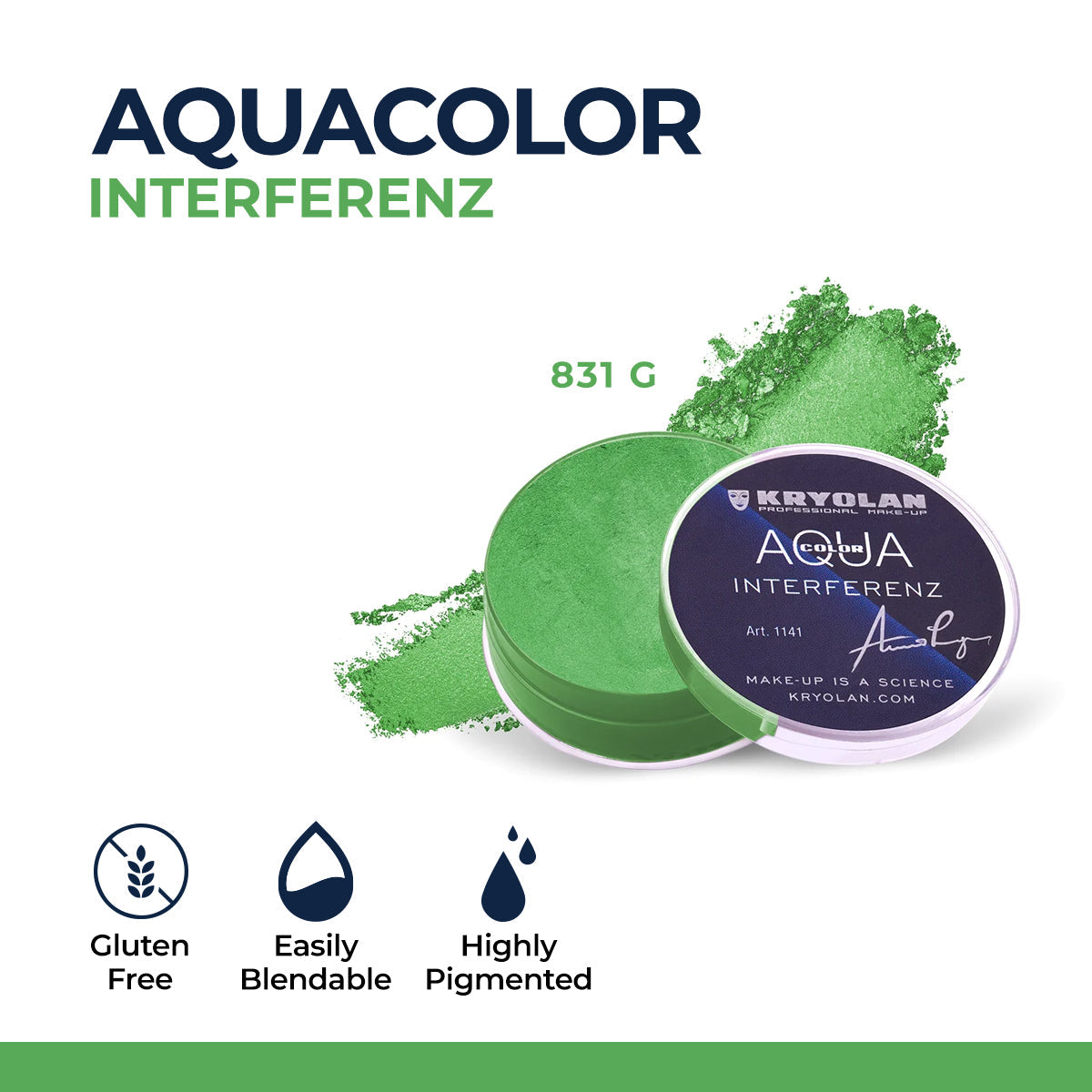 Kryolan - Aquacolor Interferenz — image 13 — Meeshop Pakistan