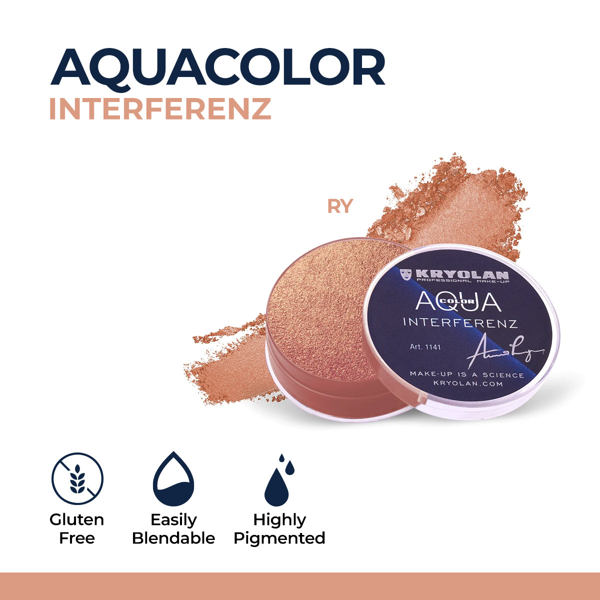 Kryolan - Aquacolor Interferenz — image 15 — Meeshop Pakistan
