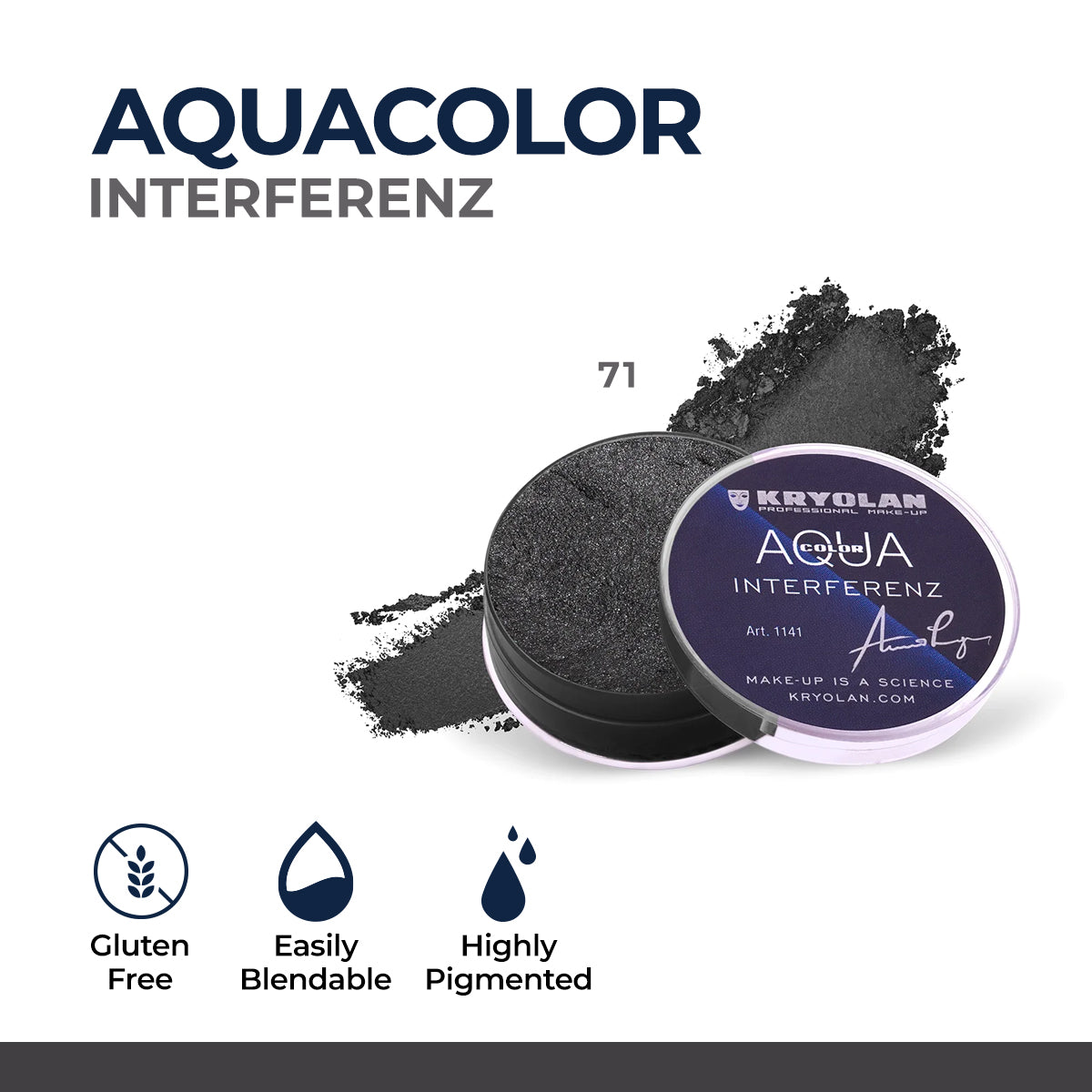 Kryolan - Aquacolor Interferenz — image 7 — Meeshop Pakistan