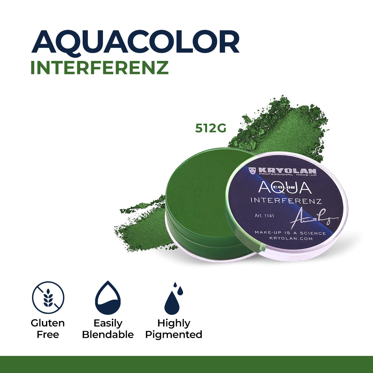 Kryolan - Aquacolor Interferenz — image 4 — Meeshop Pakistan