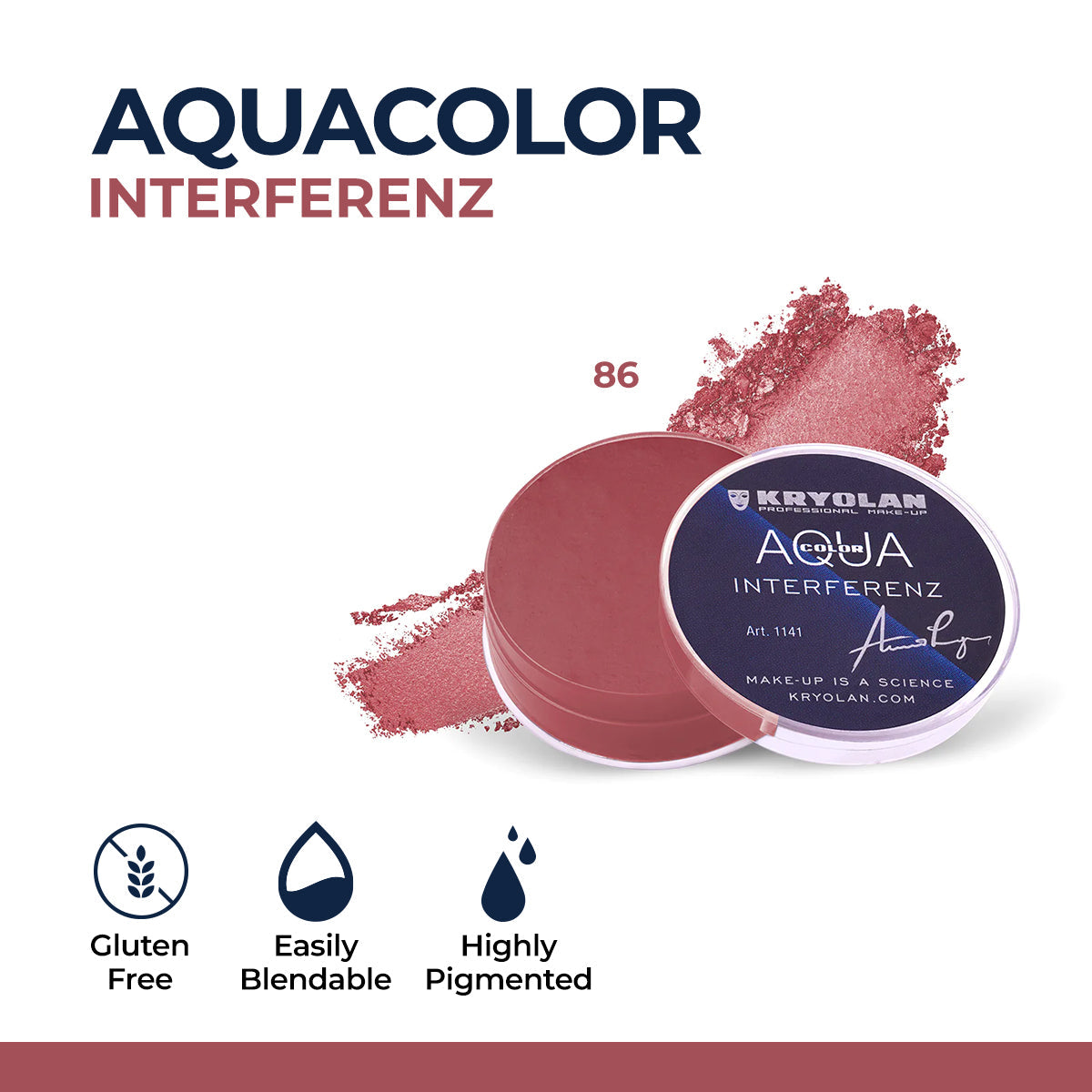 Kryolan - Aquacolor Interferenz — image 1 — Meeshop Pakistan