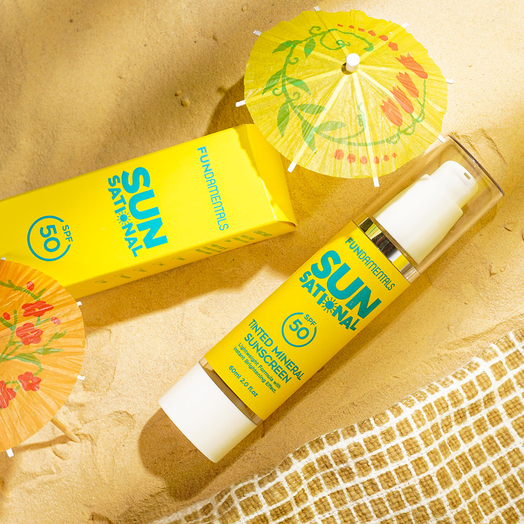 Fundamentals - Sunsational Tinted Sunblock with SPF 50 — image 1 — Meeshop Pakistan