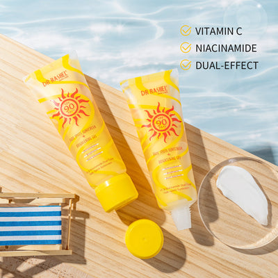 Dr Rashel - Vitamin C & Niacinamide Dual-Tube Sunscreen SPF 90+