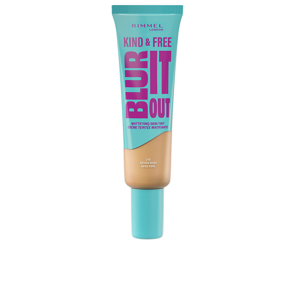 Rimmel London -  Kind & Free BLUR IT OUT Mattifying Skin Tint - 210 Golden Beige — image 1 — Meeshop Pakistan