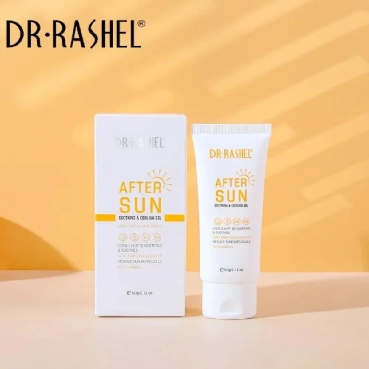 Dr Rashel - After Sun Soothing and Cooling Gel Enriched with Aloe Vera and Vitamin E 60g — image 1 — Meeshop Pakistan