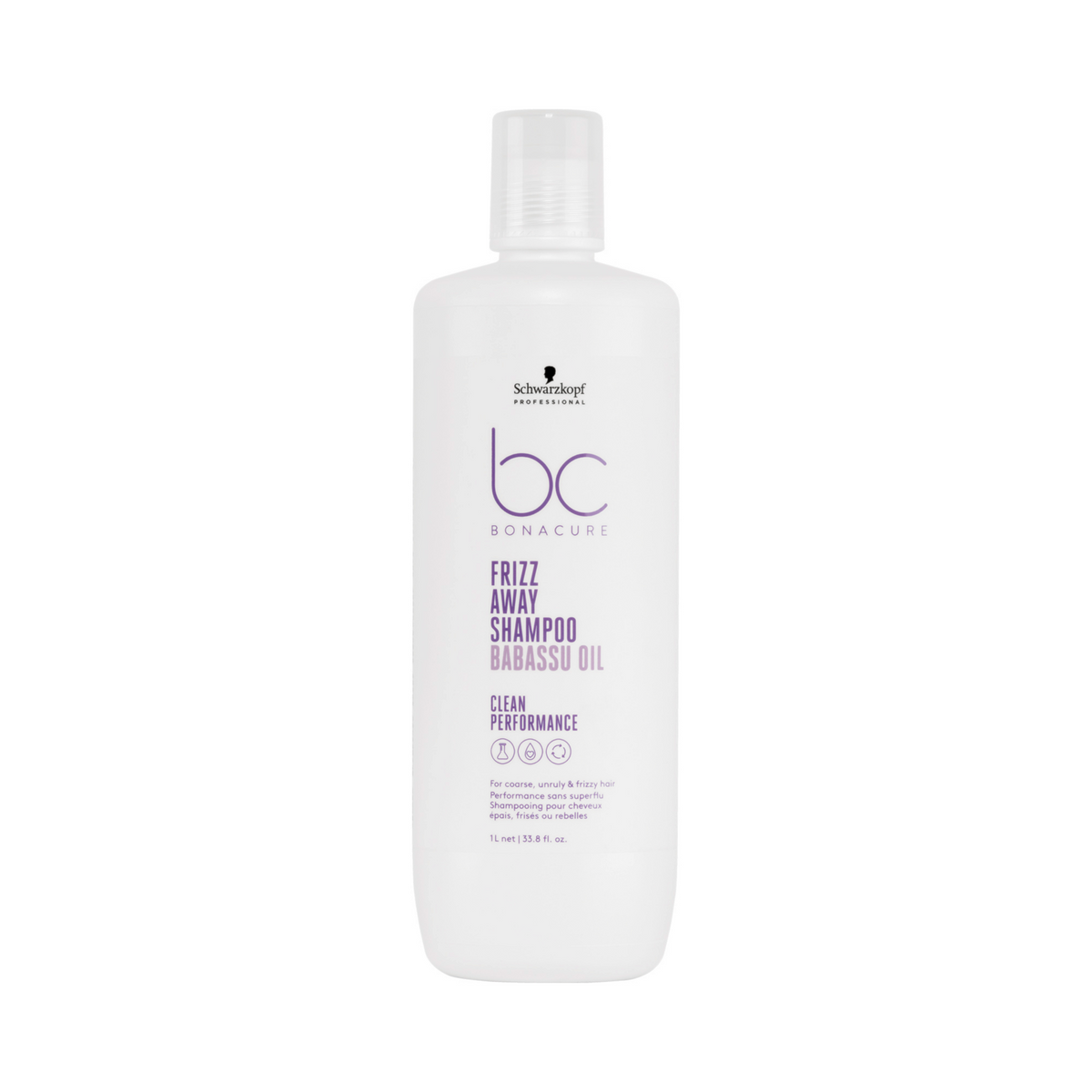 Schwarzkopf - Bonacure Frizz Away Shampoo - 1000ml — image 1 — Meeshop Pakistan