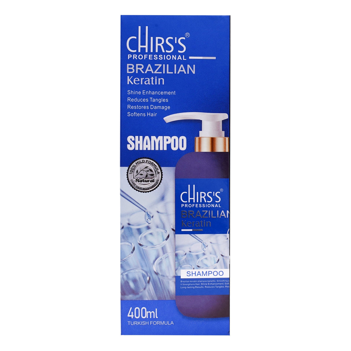 Chirs's - Brazillian Keratin Shampoo - 400ml — image 1 — Meeshop Pakistan