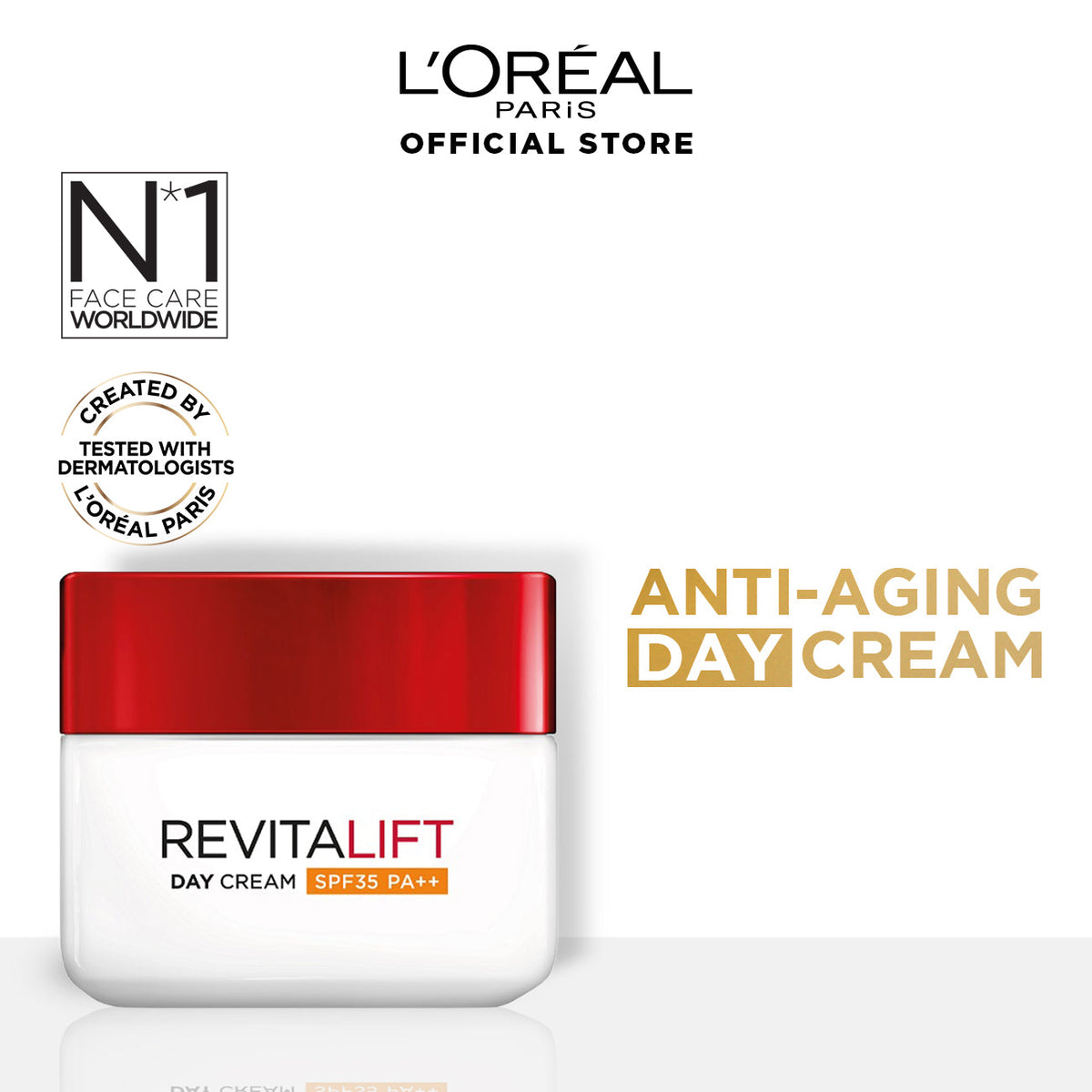 LOreal Paris - Revitalift Classic Anti Aging Day Cream 50 ML — image 1 — Meeshop Pakistan