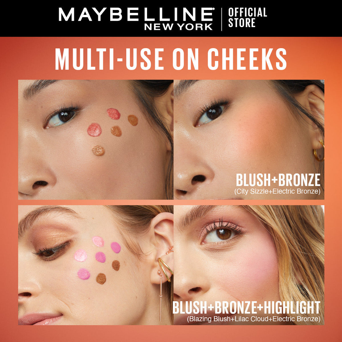 Maybelline - New York Sunkisser Liquid Glow Blush — image 2 — Meeshop Pakistan