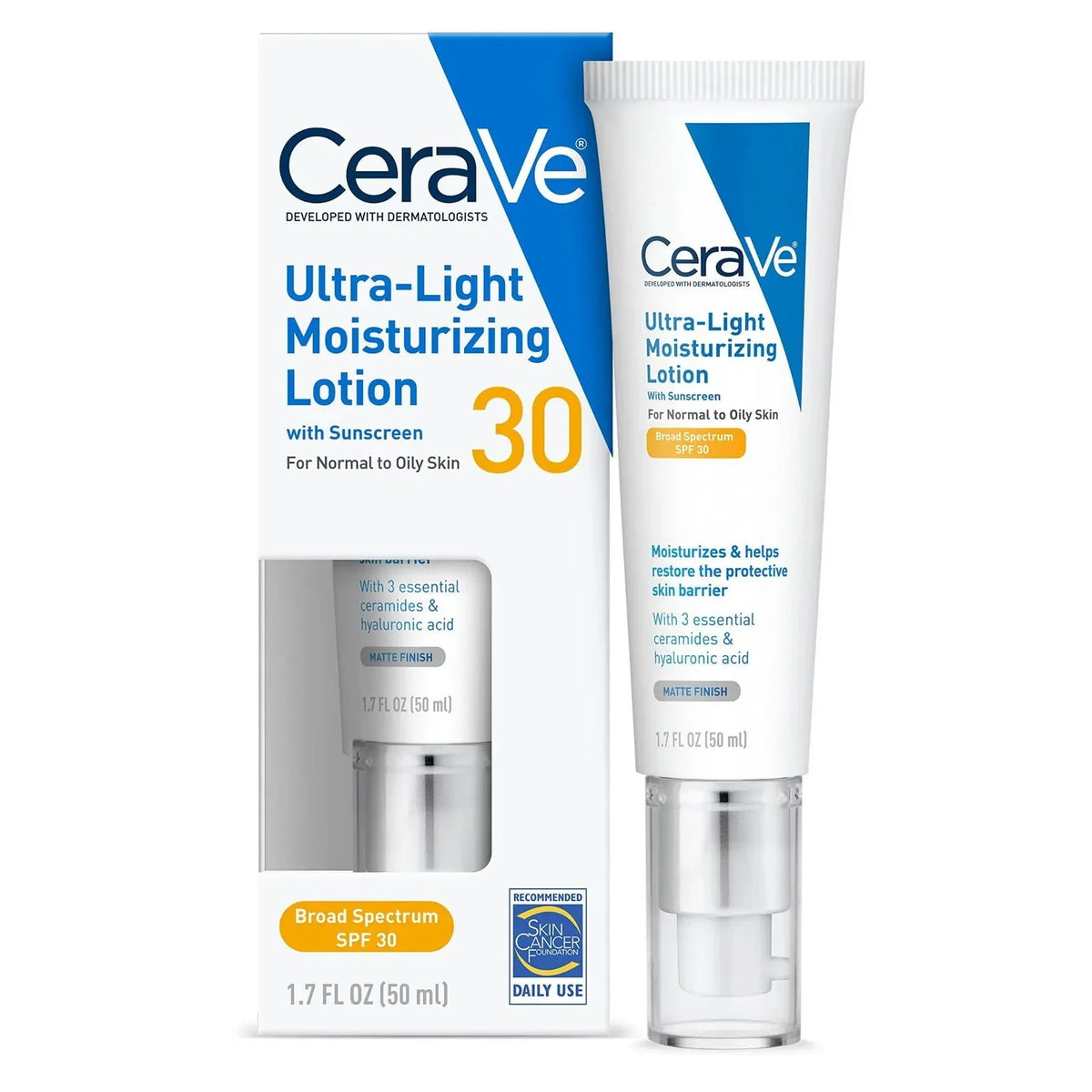 CeraVe - Ultra-Light Moisturizing Lotion SPF 30 - 50ml — image 1 — Meeshop Pakistan