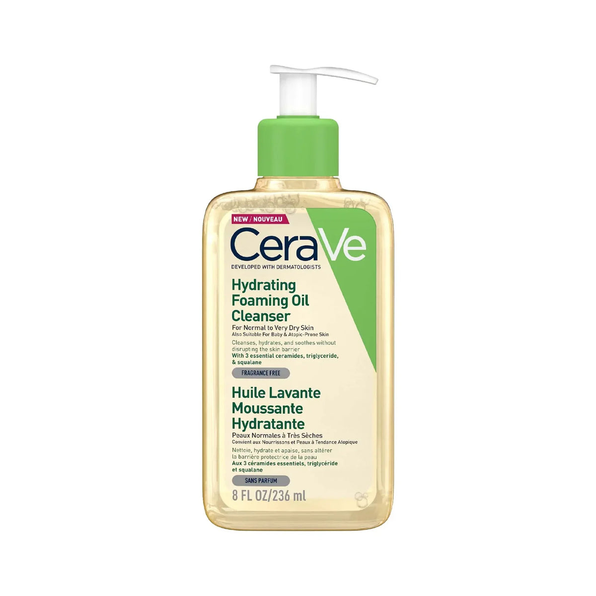 CeraVe - Hydrating Foaming Oil Cleanser - 236ml — image 1 — Meeshop Pakistan