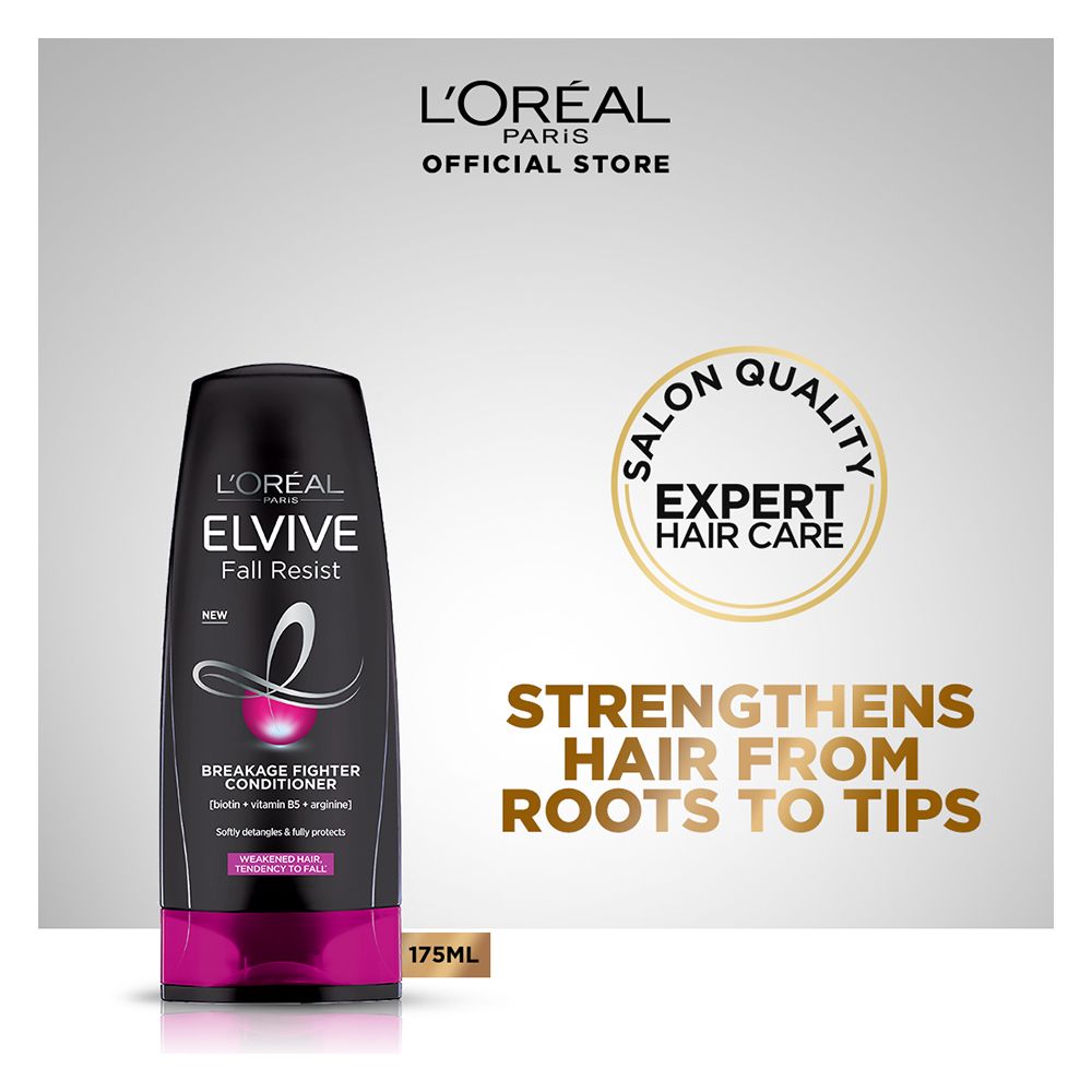 LOreal Paris - Elvive Fall Resist Conditioner - 175ml — image 1 — Meeshop Pakistan