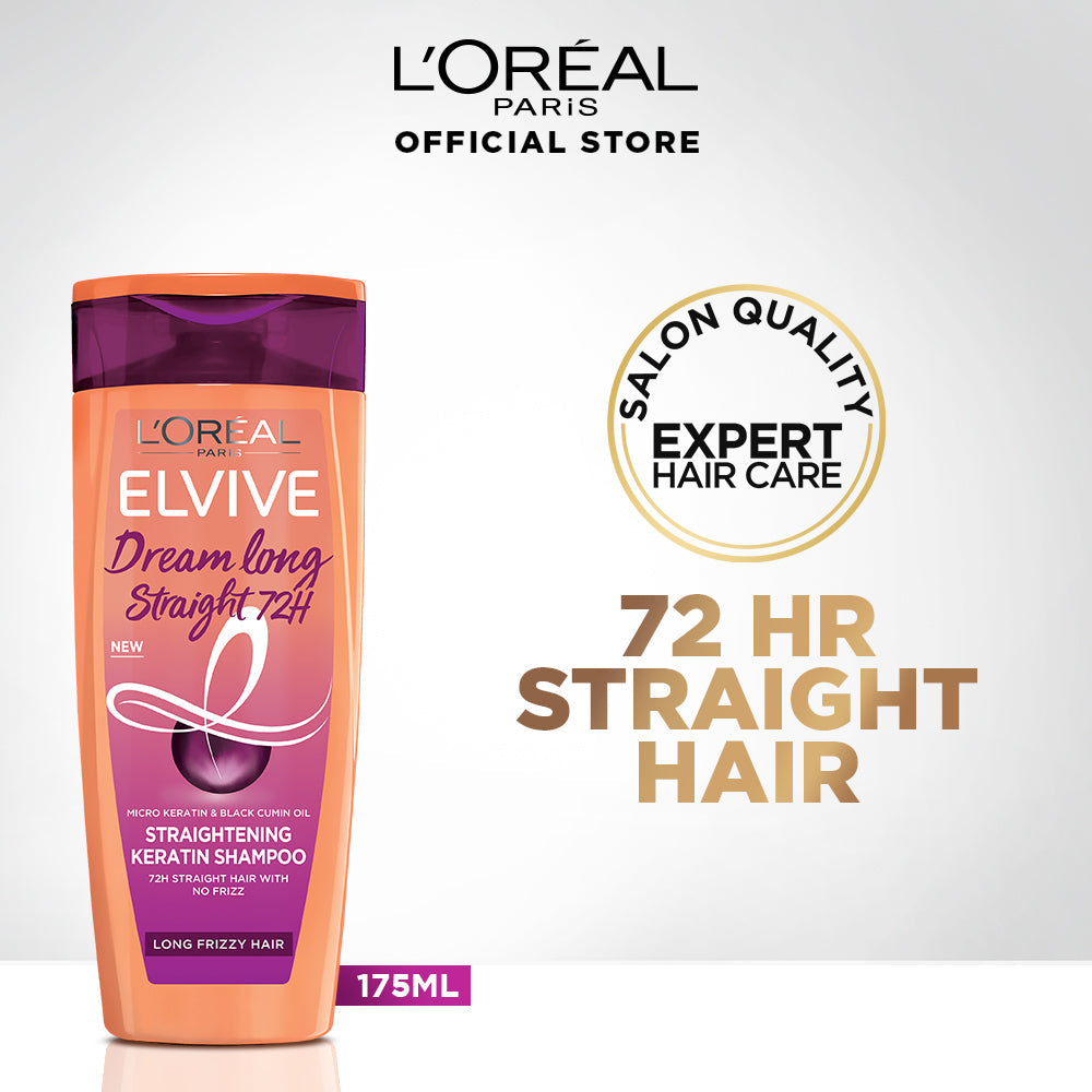 LOreal Paris - Dream Long Straight 72H Shampoo - 175ml — image 1 — Meeshop Pakistan