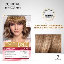LOreal Paris - Excellence Crème Hair Color - 7 Blonde — image 1 — Meeshop Pakistan