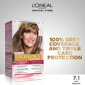 LOreal Paris - Excellence Crème Hair Color - 7.1 Ash Blonde