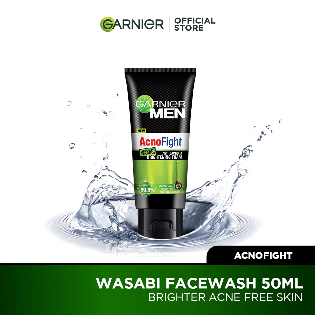 Garnier - Wasabi Men Face Wash - 50ml — image 1 — Meeshop Pakistan