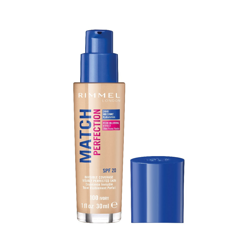 Rimmel London - Match Perfection Foundation - Ivory 034-100 — image 1 — Meeshop Pakistan
