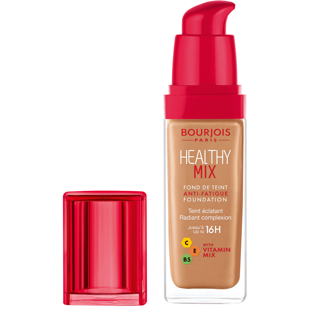 Bourjois - Healthy Mix Anti-Fatigue Foundation - Hale Fonce — image 1 — Meeshop Pakistan