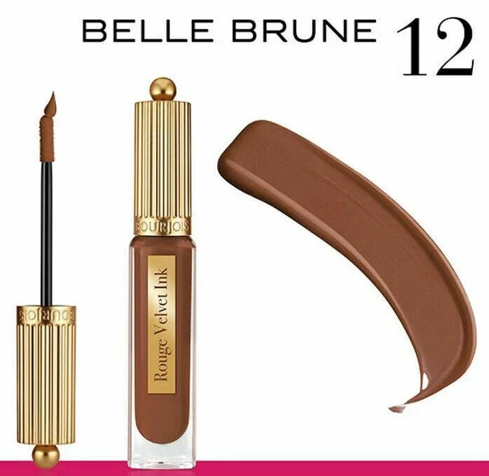 Bourjois - Rouge Velvet Ink Lipstick 12 Belle Brune — image 1 — Meeshop Pakistan