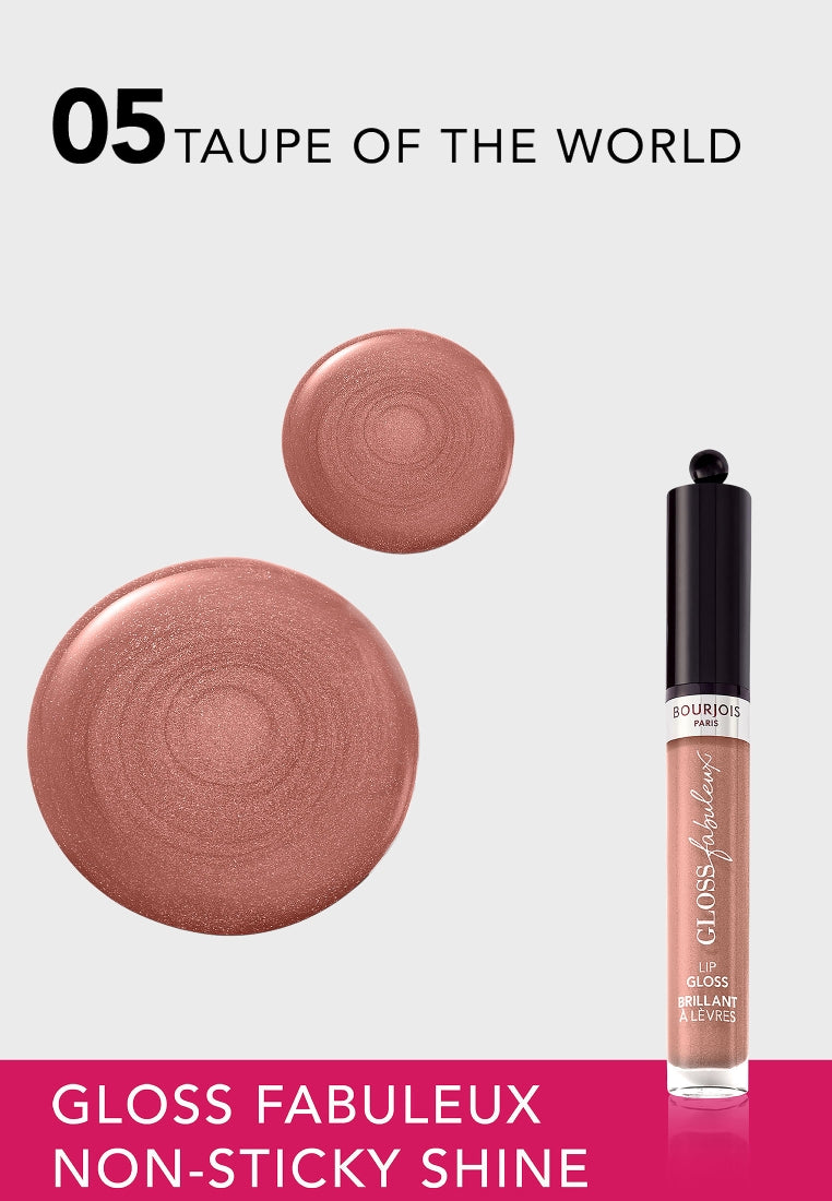 Bourjois - Gloss Fabuleux Lip Gloss Taupe Of World — image 1 — Meeshop Pakistan