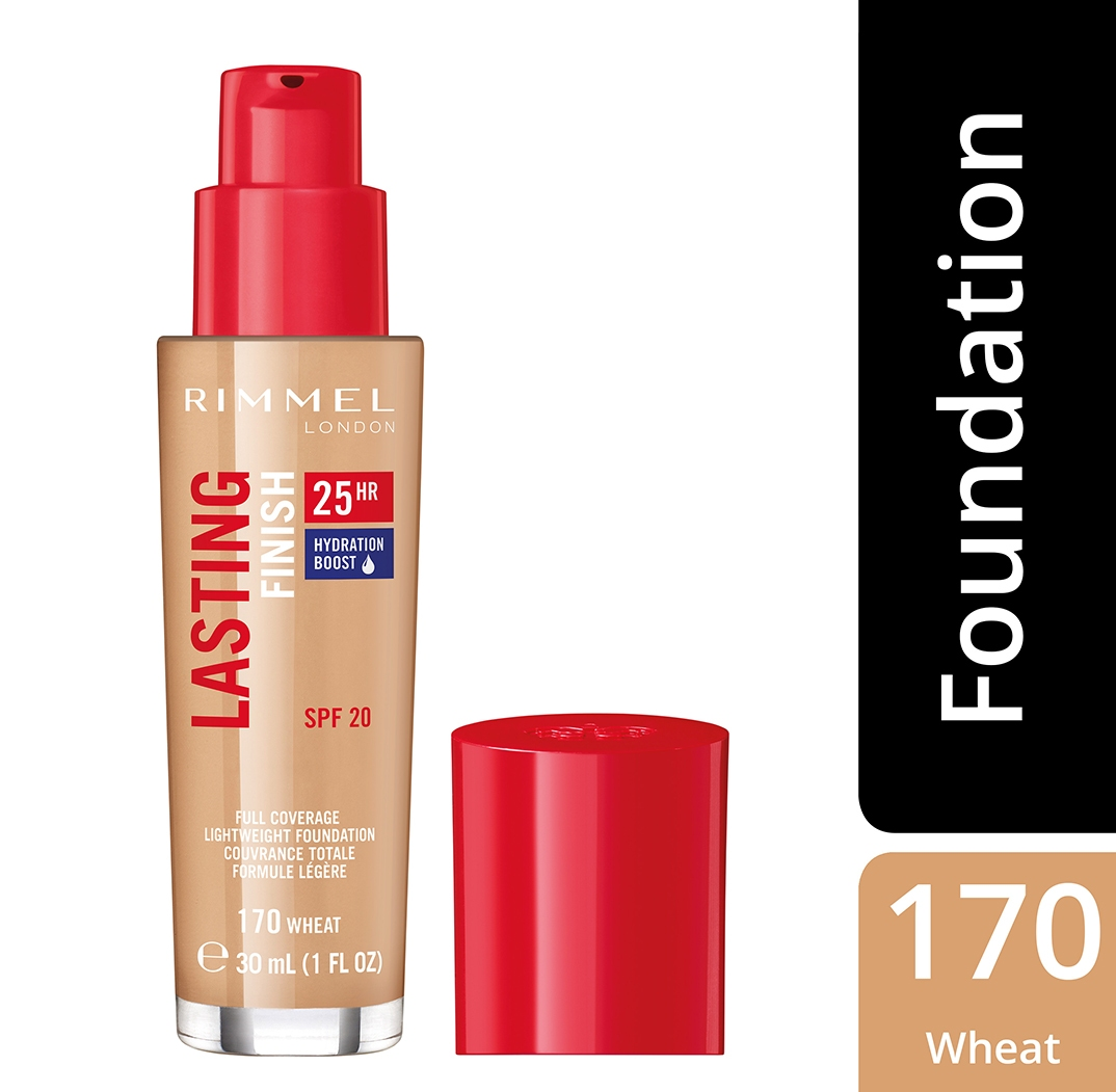 Rimmel London - Lasting Finish Hyaluronic Acid long-lasting Foundation - 170 Wheat — image 1 — Meeshop Pakistan