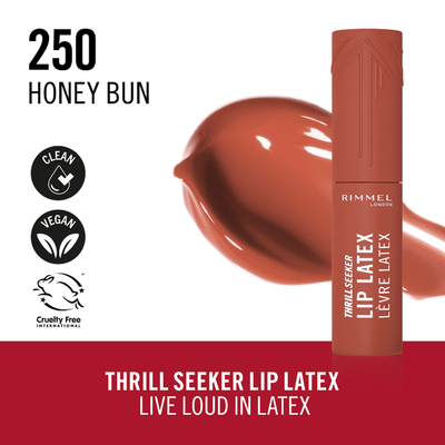 Rimmel London - Thrill Seeker Lip Latex 250 - Honey Bun