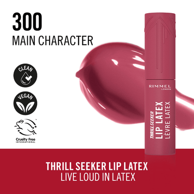 Rimmel London - Thrill Seeker Lip Latex 300 - Main Character