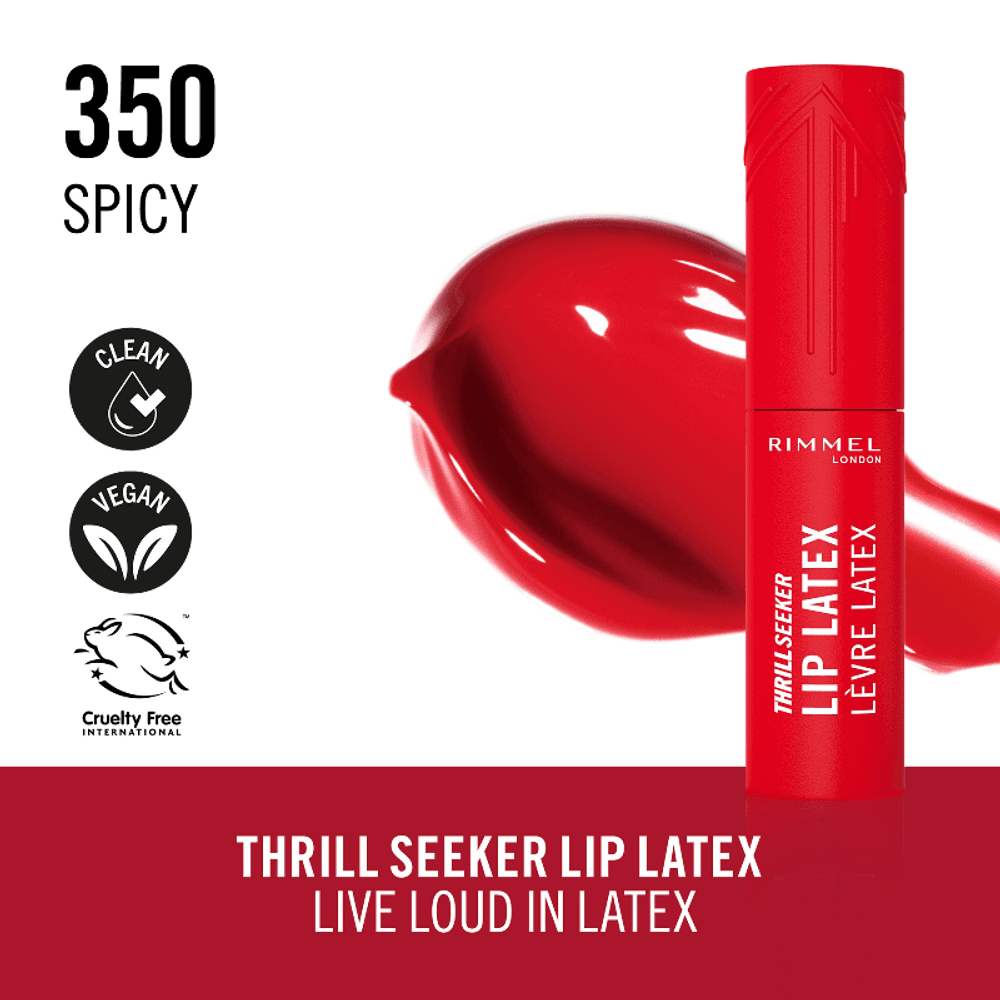 Rimmel London - Thrill Seeker Lip Latex 350 - Spicy — image 1 — Meeshop Pakistan