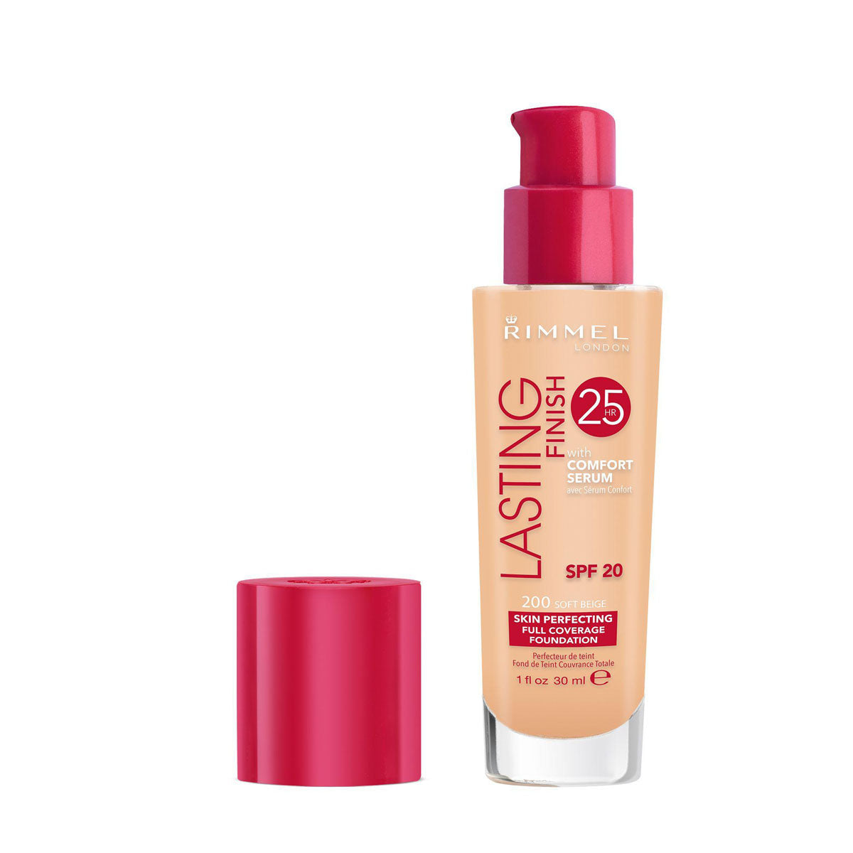 Rimmel London - Lasting Finish 25 Hour Foundation - Soft Beige 30 ml — image 1 — Meeshop Pakistan
