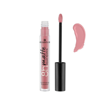 Essence - 8h Liquid Matte Lipstick - 04 Rosy Nude