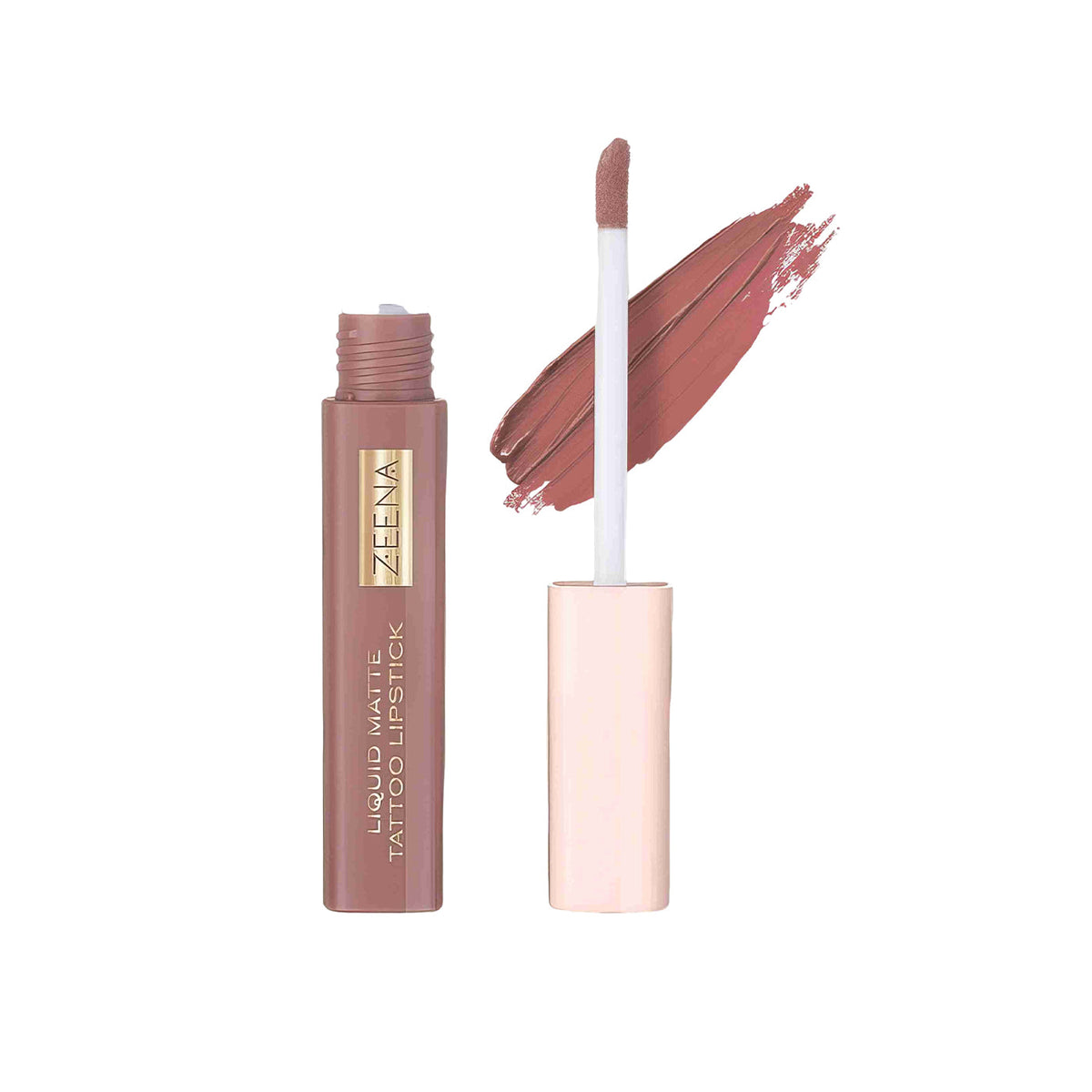 Zeena - Liquid Matte Tattoo Lipstick - Cramel Crush 050 — image 1 — Meeshop Pakistan