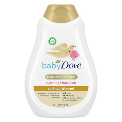 Baby Dove - Curl Nourishment Hydrating Shampoo - 13 Fl Oz (384ml)